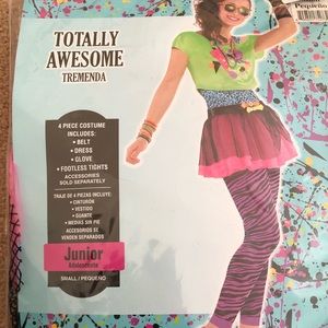 Juniors Small 80’s Halloween Costume